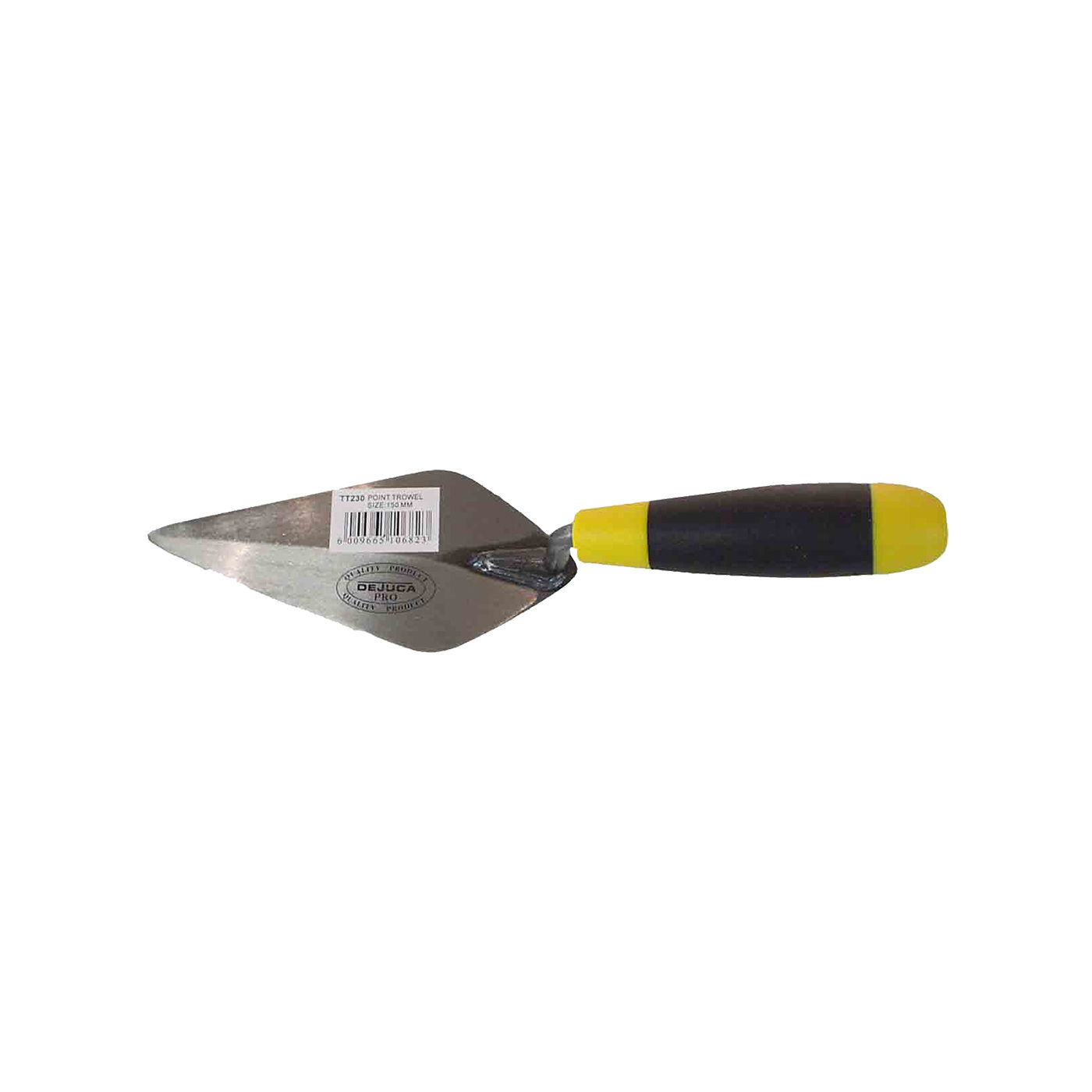 Dejuca - Pointing Trowel - Rubber Handle -150mm - 5 Pack