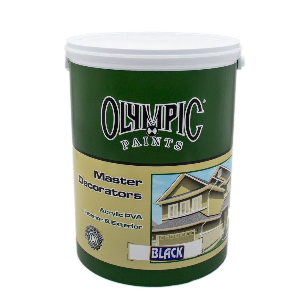 Olympic Paint Master Decorators 5LT Pebble Stone