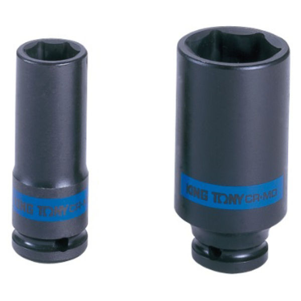 King Tony - Socket 1/2" Deep Impact Thin Wall 24mm - 3 Pack