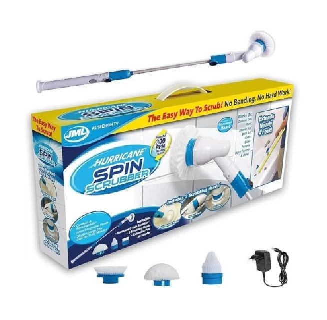 Hurricane Spin Scrubber Home Cleaning Brush