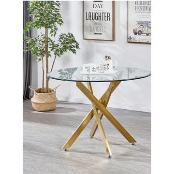 Giselle 160cm 6- seater round dinning table