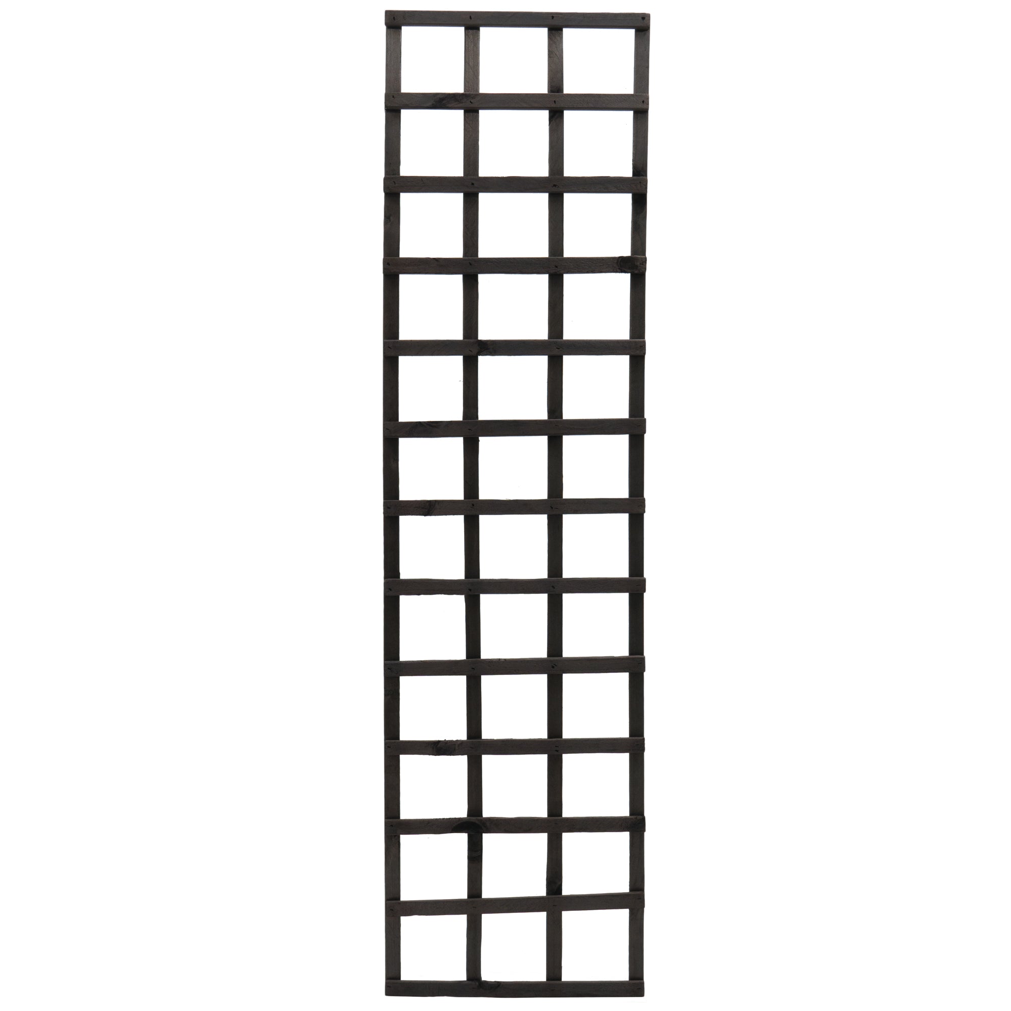 Wooden Eco Trellis 1510 x 405mm Black