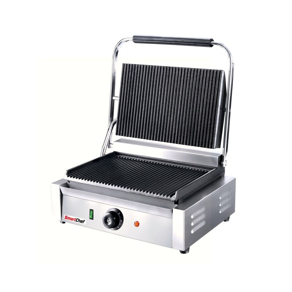 Contact grill – Ribbed - SMARTCHEF