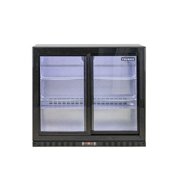 Back Bar Cooler 2 Door - Sliding - Phoenix