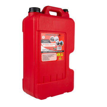 Jerry can plastic petrol 25l