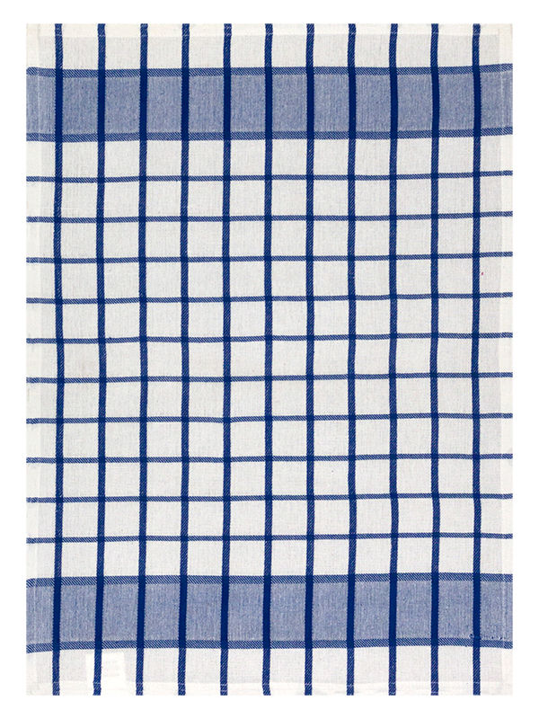 Bunty's Kitchen Towel - Design 2571 - 048x066cms - (05 Pc Pack) - Checks - Victoria Blue