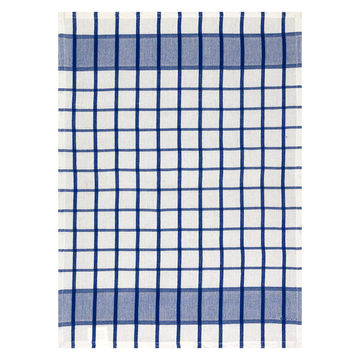 Bunty's Kitchen Towel - Design 2571 - 048x066cms - (05 Pc Pack) - Checks - Victoria Blue