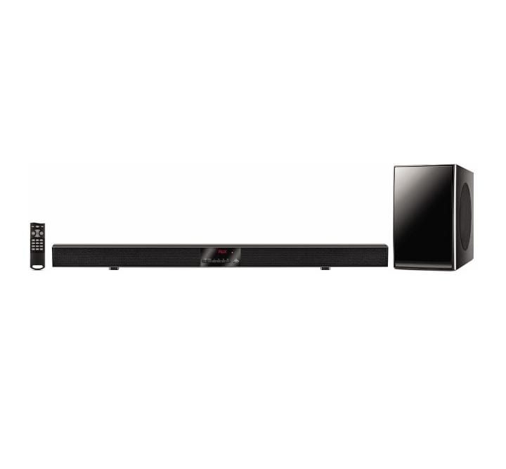JVC 2.1 Channel Sound Bar With BT Wireless Subwoofer -TH-BY370