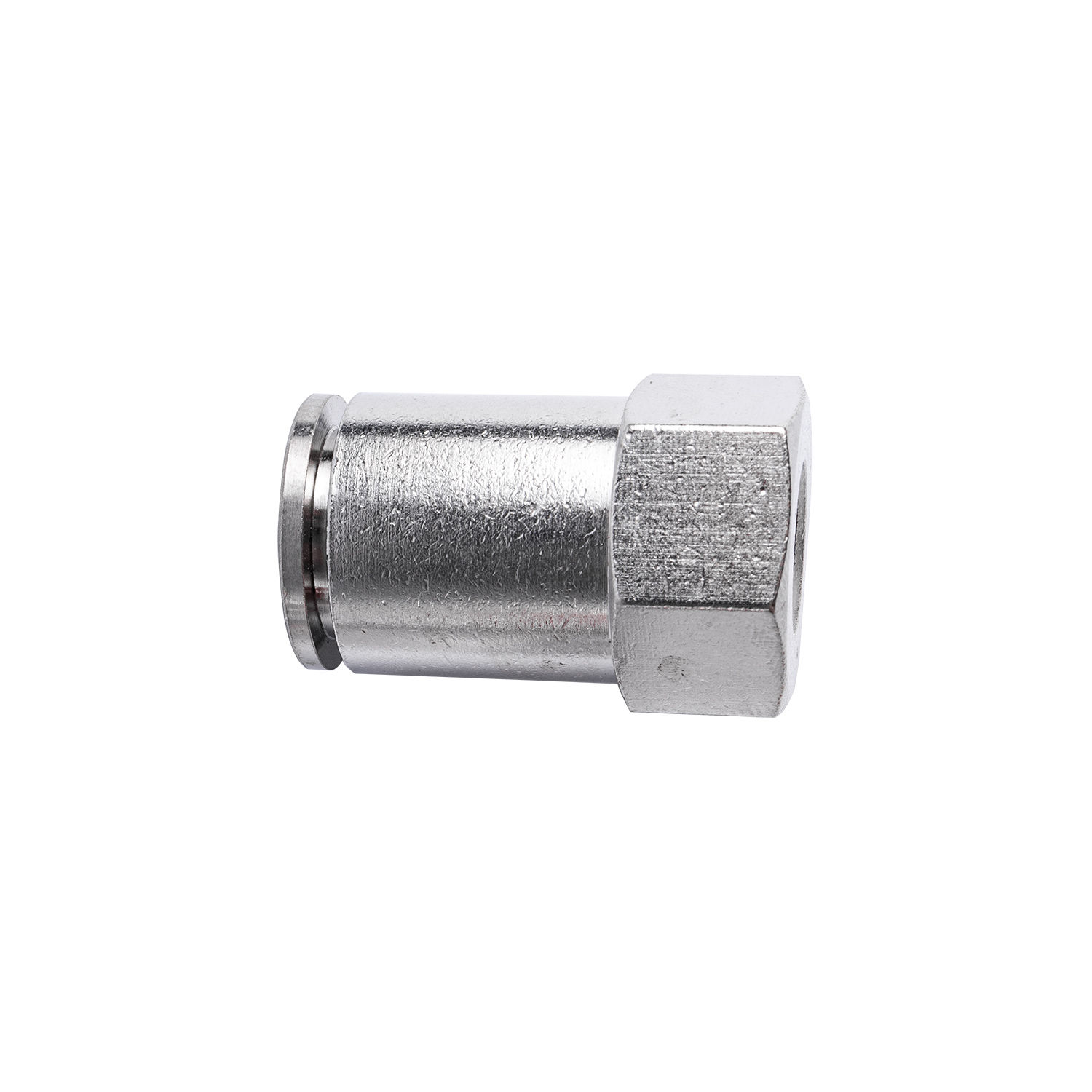 Metal Pu Fitting Straight 12Mm 1/8" F