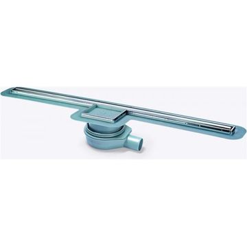 Shower Channel Drain, Length=950mm in stainless steel