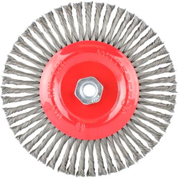 Wire Wheel Brush Single Section Twisted Stinger 175Mmxm14 Blister