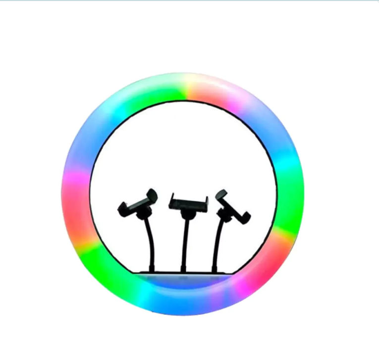 RGB LED Soft Ring Light 22''