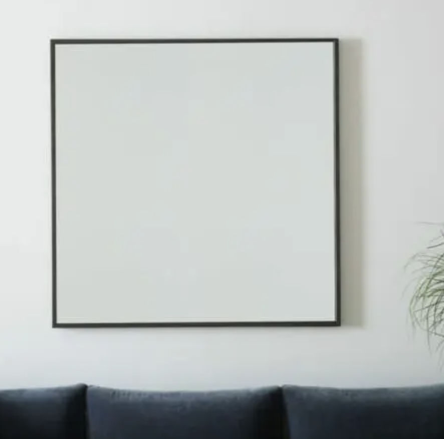 EMMA SQUARE WALL MIRROR 120x120cm