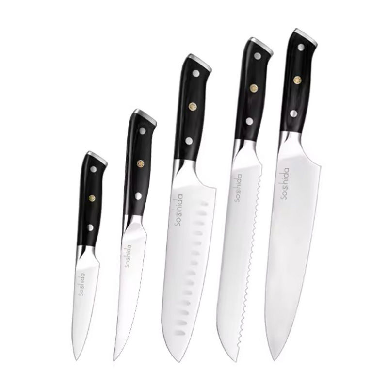 Soshida - Ultra 5-Piece Chef Knife Set