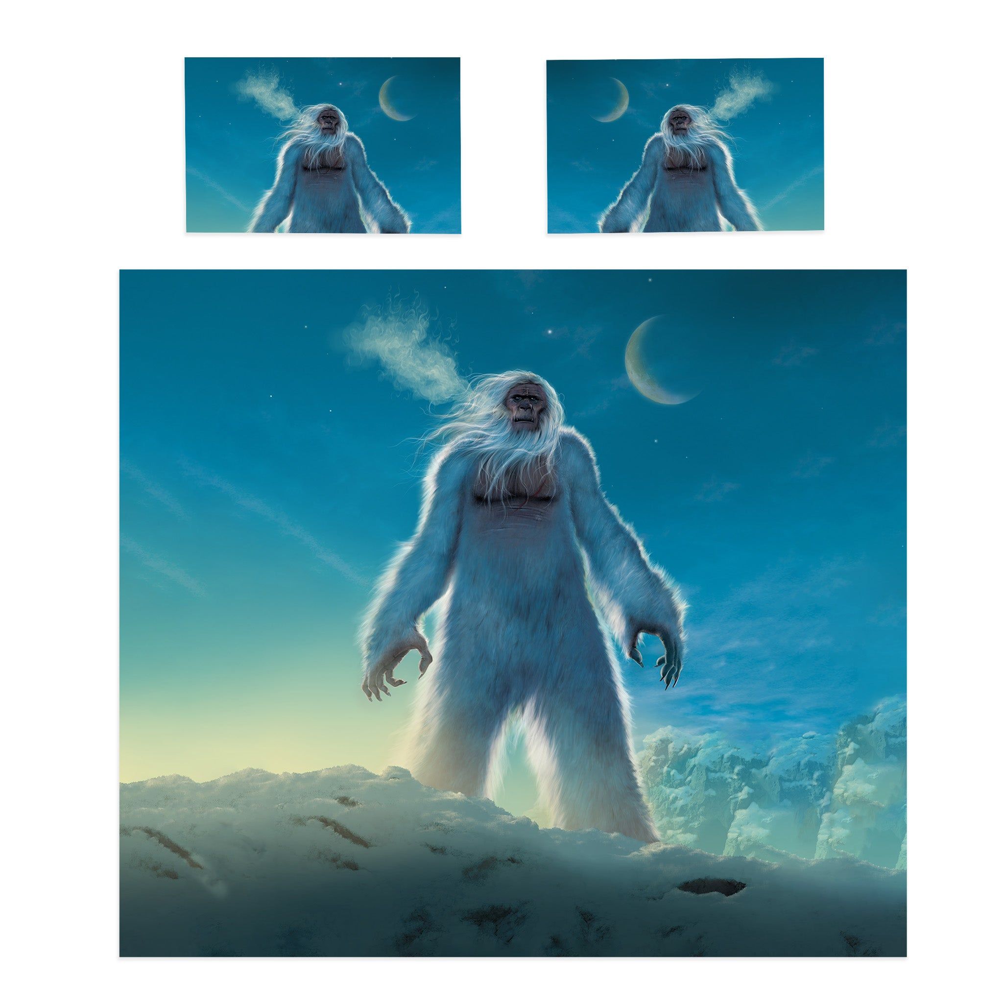 Yeti Duvet Cover Set By Vincent Hie King