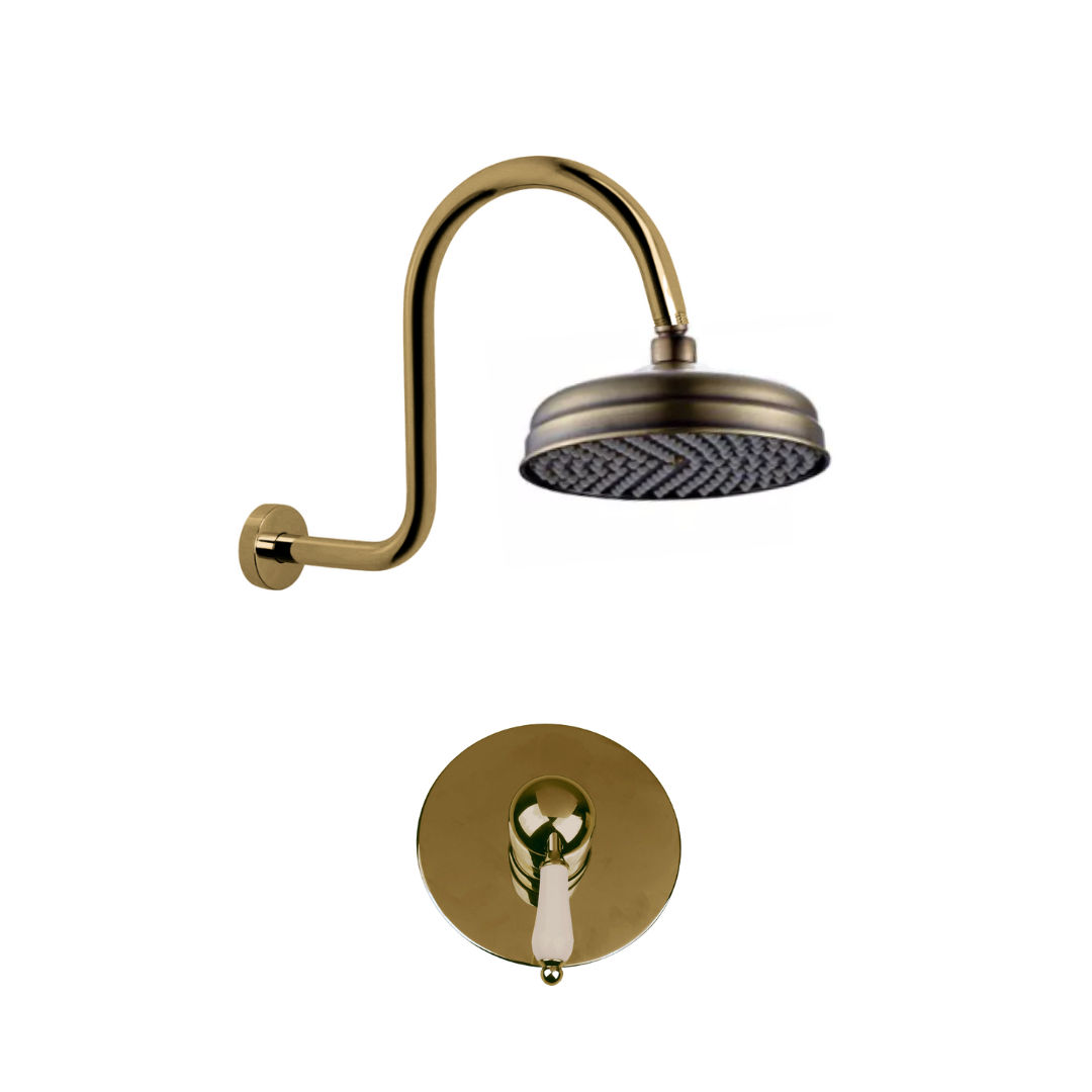 Trendy Taps Premium Quality Brass Classic Shower Set