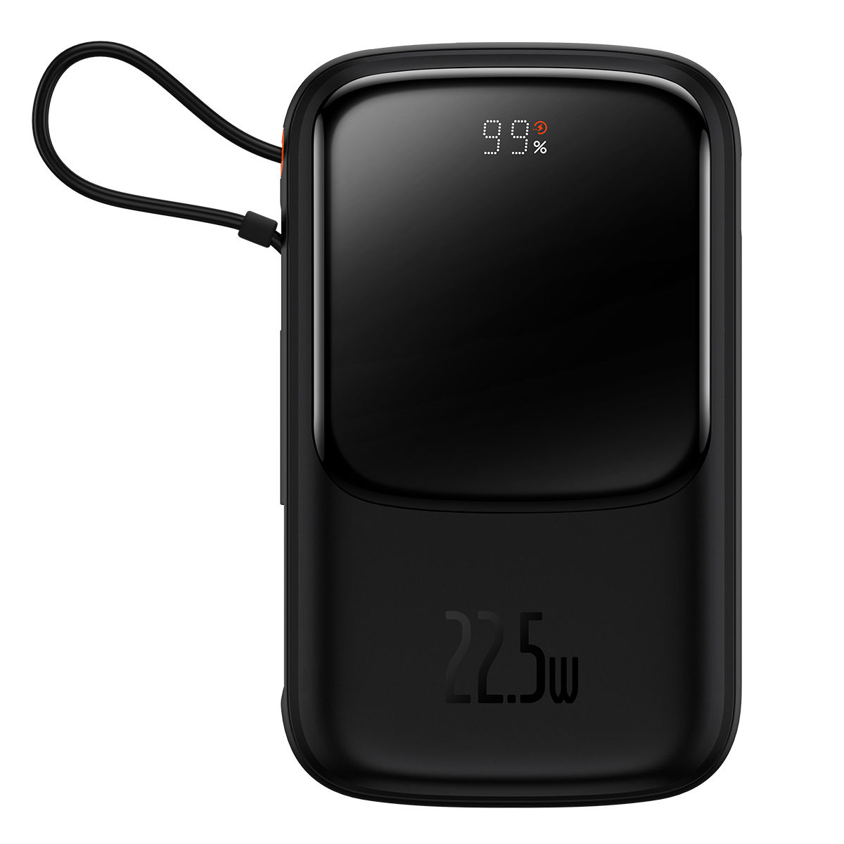 Baseus Qpow Pro Digital Display Fast Charge Power Bank 10000mAh 22.5W Type C - Black