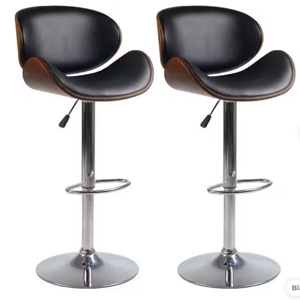 KC FURN - Set of 2 Midback Tub Bar Chair