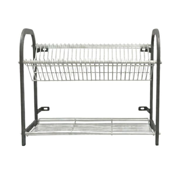 Crockery Rack Wall Mounted 2 Shelf - 802mm wide