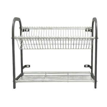 Crockery Rack Wall Mounted 2 Shelf - 802mm wide