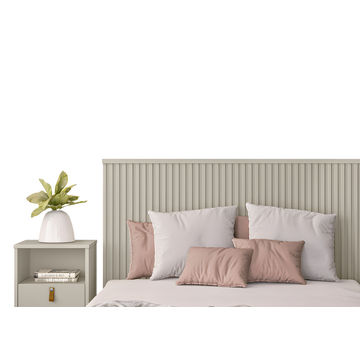 Olbia Headboard With Pedestals