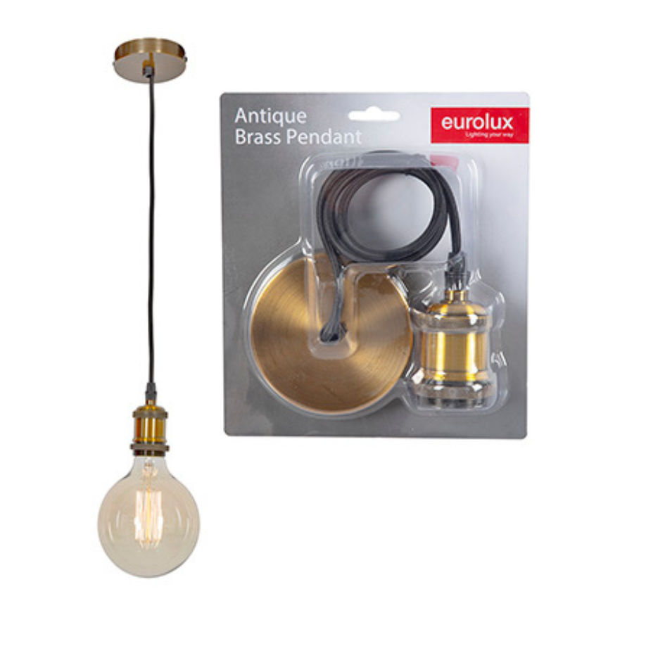 Pendant Aluminium E27 CE Lampholder