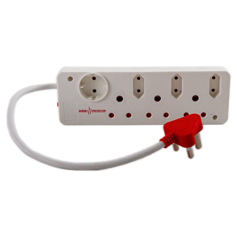 UNITED ELECTRICAL 7 Way Multiplug with Surge Protector