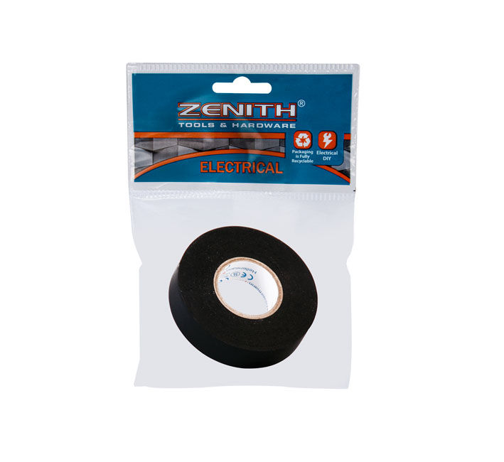 Insulation Tape - Electrical Tape - Black - 18mm x 20m - 5 Pack