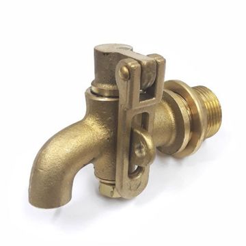 BIB TAP - BRASS LOCKABLE 3/4 (22MM) RELISH