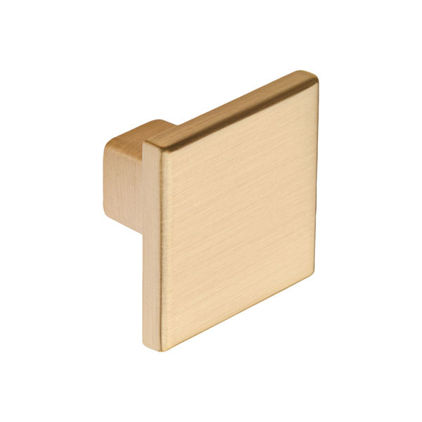 Cupboard Knob - Modern - Satin Brass