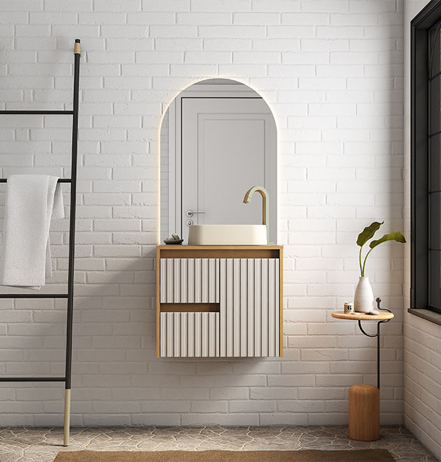 Cozimax Kyoto Wooden Bathroom Vanity With Bali Basin