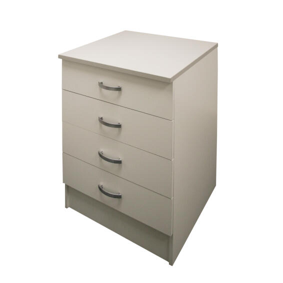 Kitchen Base Cupboard Kit 4 Drawer Sprint Wood L60Cmxh87Cmxd60Cm