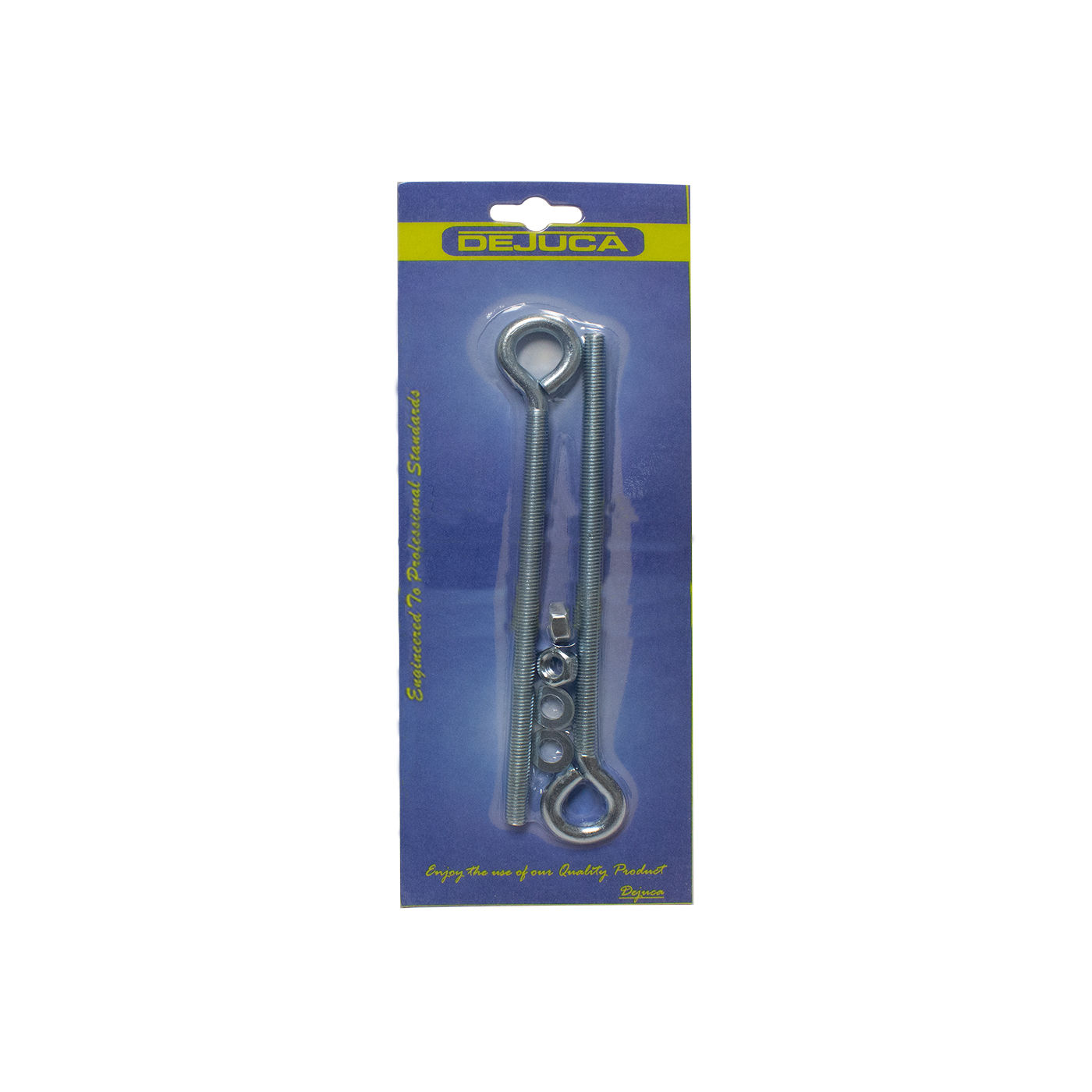 Dejuca - Eye Bolt with Nut - 8mm X 150mm - 2/pkt - 6 Pack