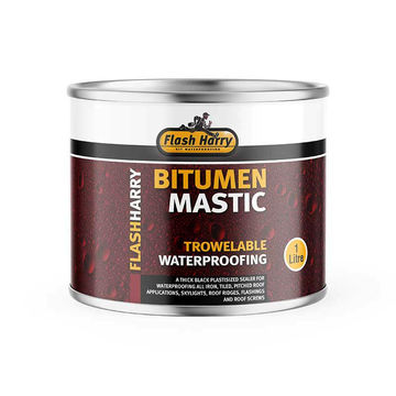 FLASH HARRY Bitumen Mastic Trowelable Waterproofing Sealer 1 Litre