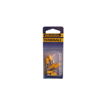 Dejuca - Terminal - Disconnect - Yellow - Female - 6mm - 6/Card