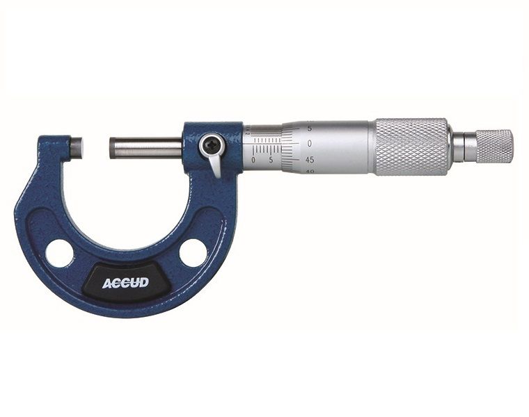 ACCUD Outside Micrometer 0-25mm (0.01mm)