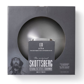 Skottsberg Stainless Steel lid 28cm