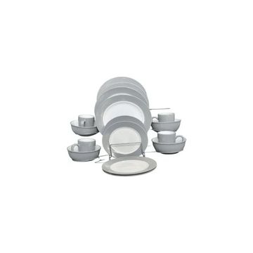 16 Piece Round Dinner Set Pack of 16 Ceramic NA Dinner Set ()