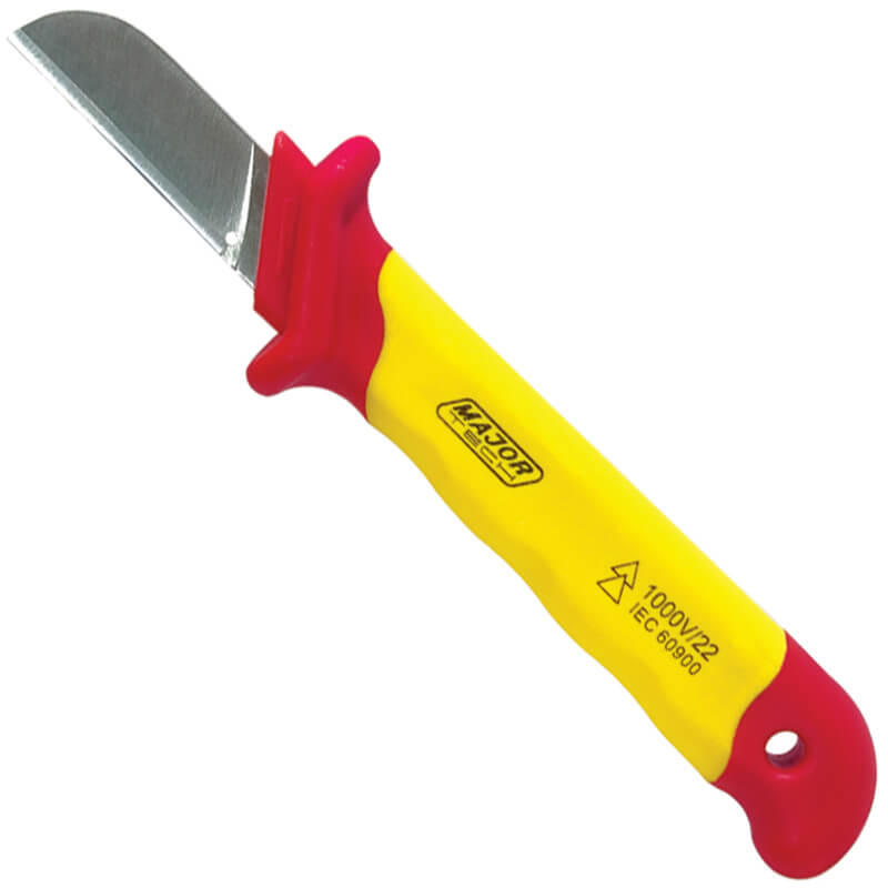 50mm Straight Blade 1000V Stripping Knife (VSKN011S) - Major Tech