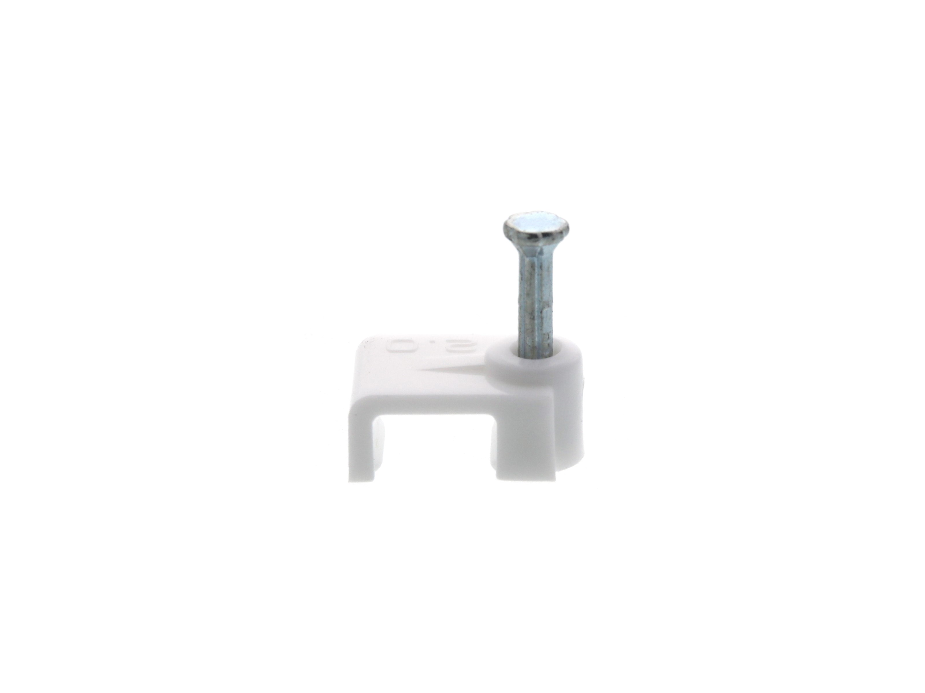 Cable Clips 10.5mm Flat (100)