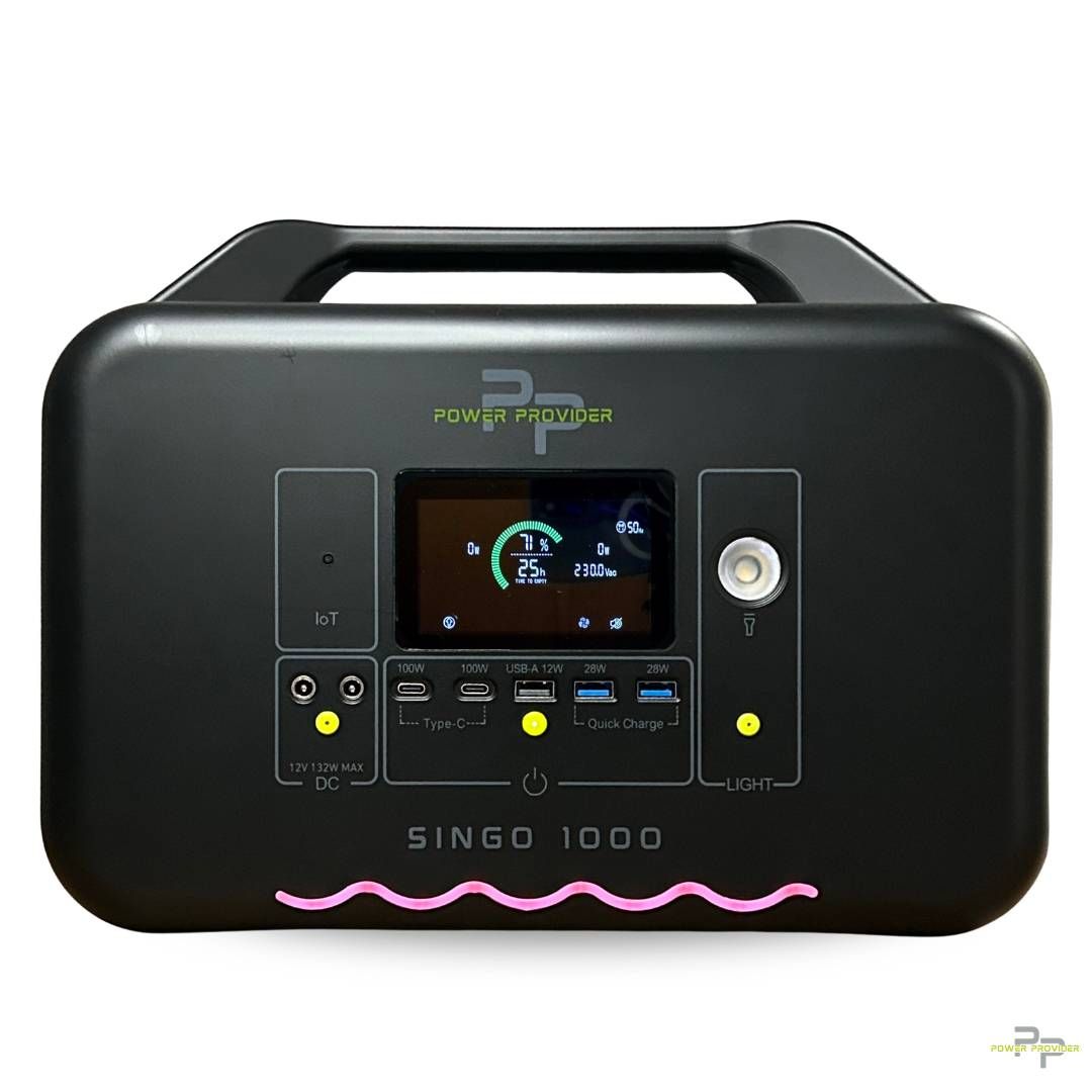 Singo 1000 Portable UPS Power Station – 1000W / 1008Wh