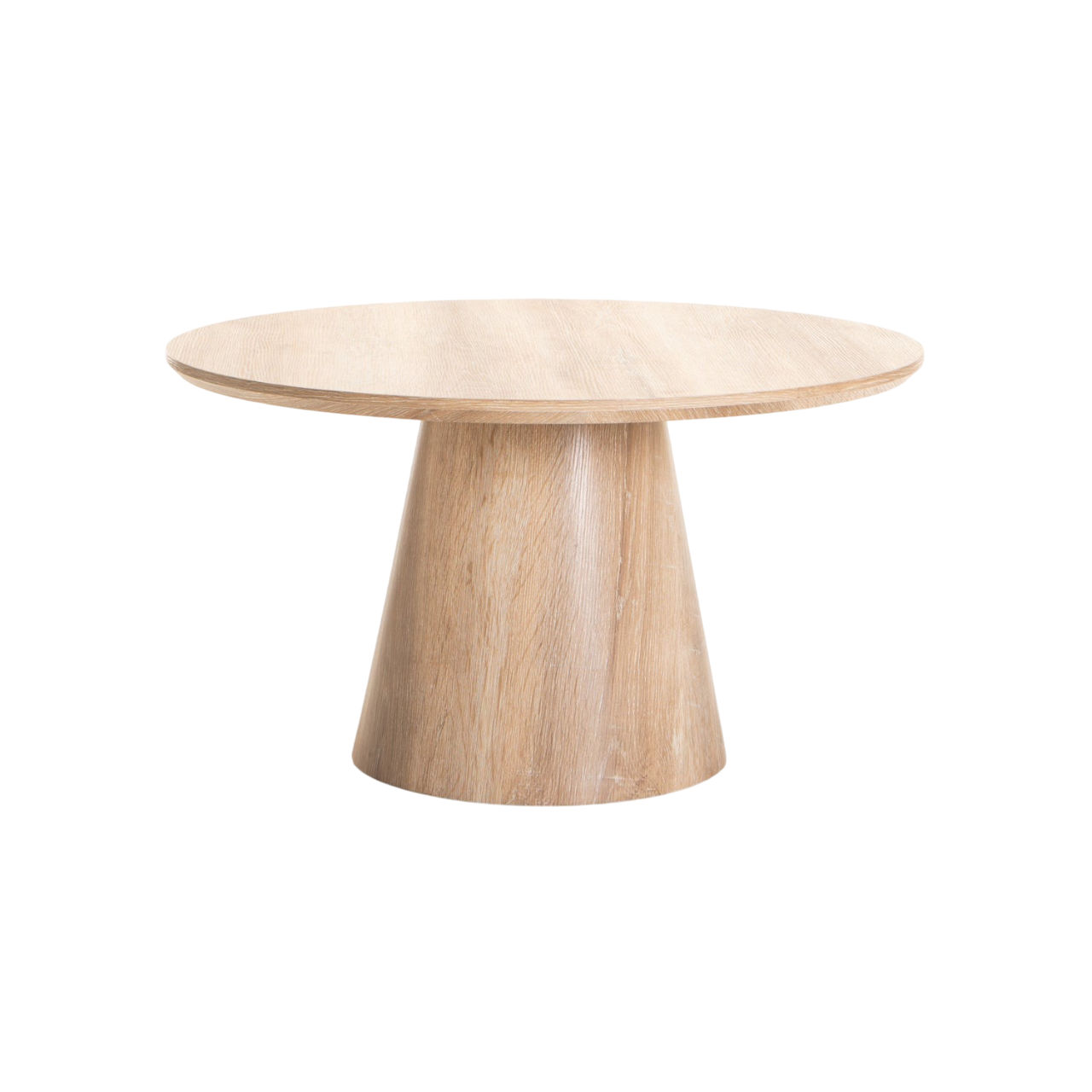 Vividitto - Arati  80cm Round Coffee Table - Oak