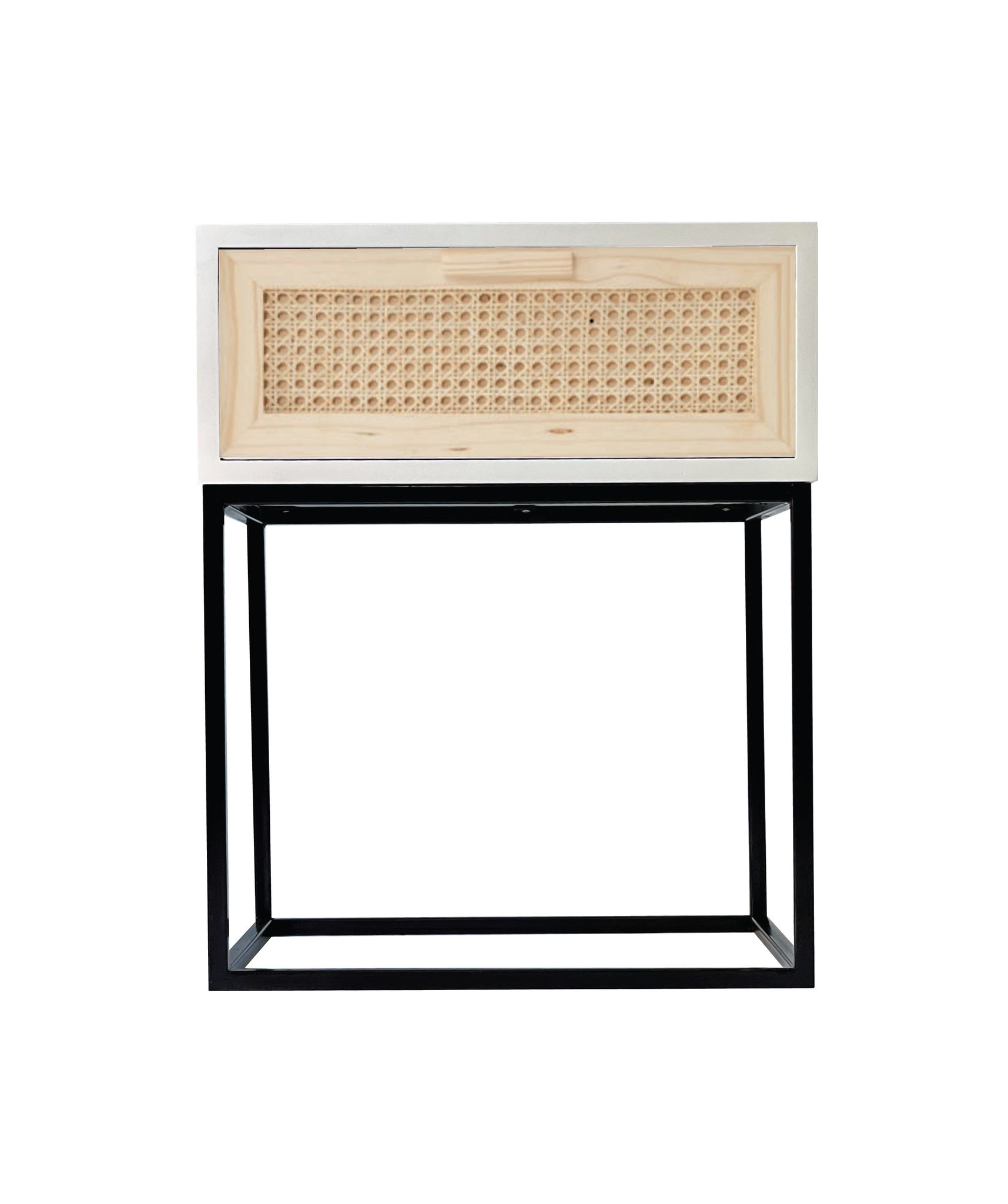 Delta 1 Drawer Pedestal - White