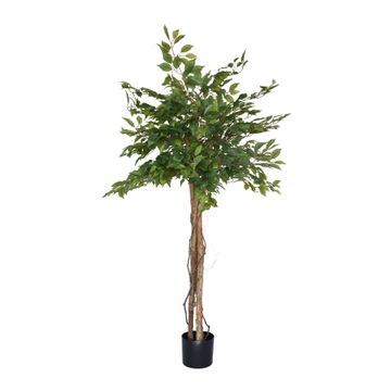 Artificial Ficus Tree with Twisted Stems 1,5m