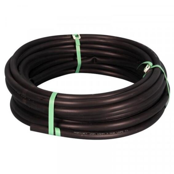 Irrigation poly pipe low density class 3 20mm x 25 meter black