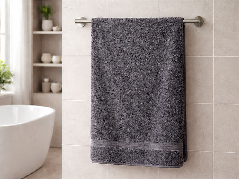 Plush 450GSM 90x150cms Bath Sheets - Castlerock(1pc Pack)
