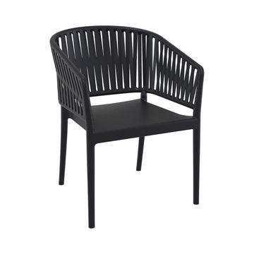 Siesta exclusive Portofino Arm Chair - Black