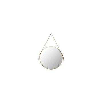 Citrix Innovation  Decorative round Mirror with leather strap