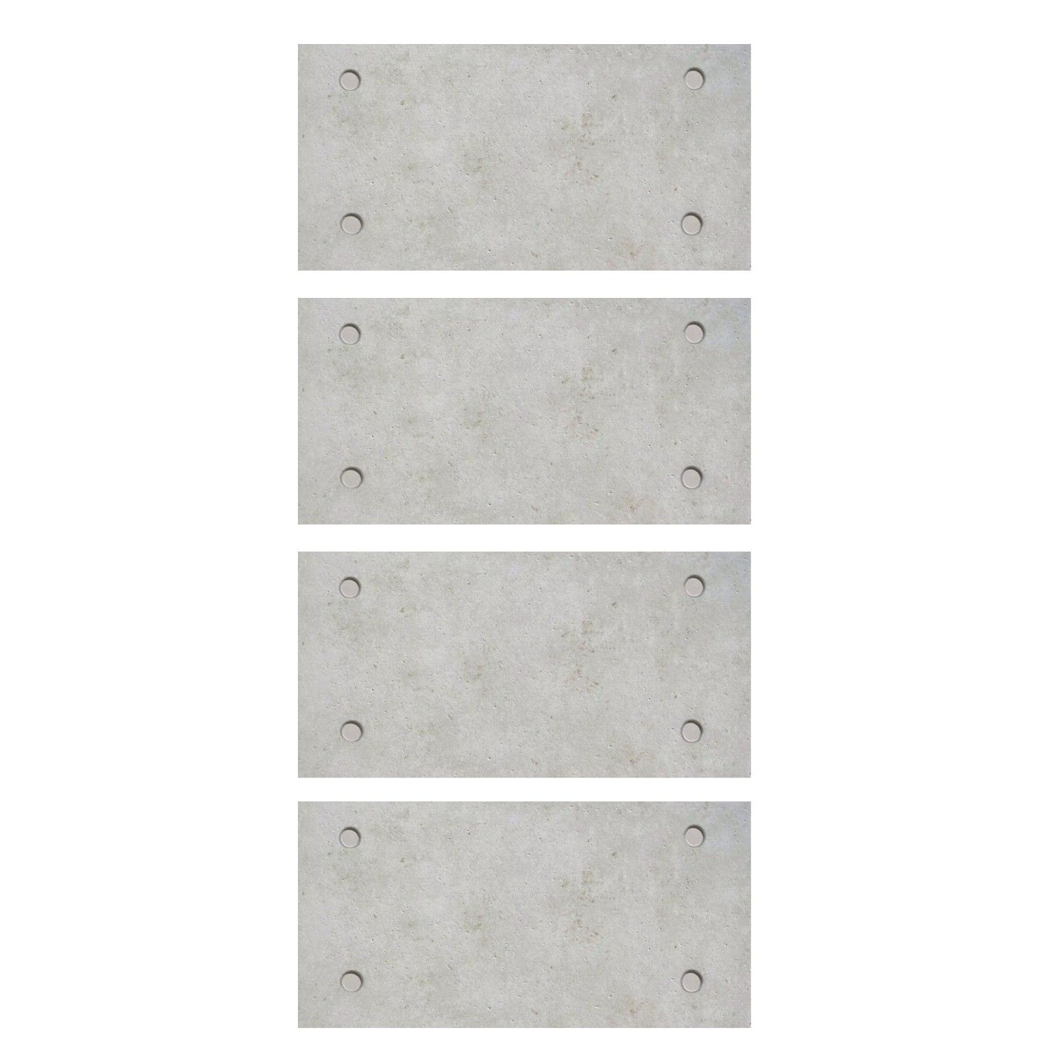 Echo-less Printed Acoustic Panel 1,2x0,6m – Tuscan Slab (Pack of 4)