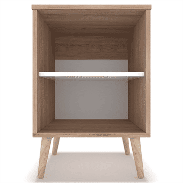 BAM! Scandi Bedside Table - Oak